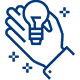 Forward thinking icon