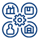 End-to-end solutions icon