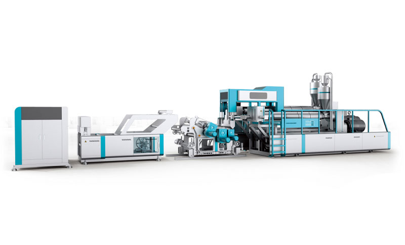 SY-PET SERIES APET,PETG,CPET,PLA Single-Layer Or Multi-Layer Sheet Extrusion Line