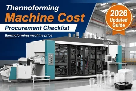 thermoforming machine price illustration