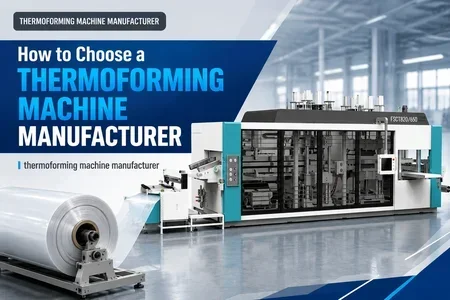 thermoforming machine manufacturer illustration