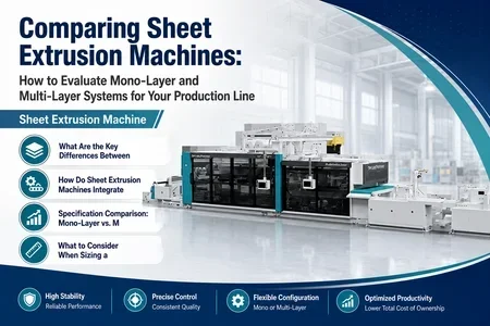 Sheet Extrusion Machine illustration