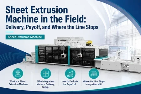 Sheet Extrusion Machine illustration