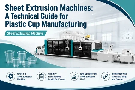 Sheet Extrusion Machine illustration
