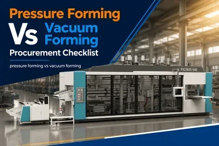 pressure forming vs vacuum forming illustration